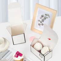 Boîte cadeau créative en papier pliable en forme de maison pour emballage de dragées de mariage, biscuits, bonbons, pâtisseries, friandises de fête et cadeaux