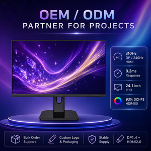 Moniteur de jeu 240 Hz 24 pouces FHD 1080P 0,2 ms Esports Écran <span class=keywords><strong>TN</strong></span> HDR400 DP Vente en gros d'usine OEM ODM - Product Image 1