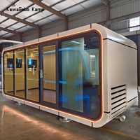 Kawagebo-Structure mobile moderne personnalisable de 20 pieds modulaire Apple Cabin Container House Apple Cabin Prefab Tiny