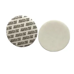 1.0mm White Sealed Protection For Yourself Pressure Sensitive Foam Seal Liner Bottle Cap Liner