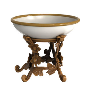 Ciotola per Animali Domestici in Ceramica di Lusso con Supporto Rialzato Decorato, Piatto Antiribaltamento per Marchi Premium e Ordini Personalizzati OEM ODM - Product Image 3