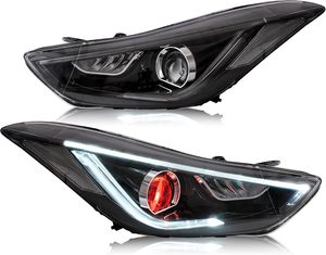Phares LED VLAND Demon Eyes compatibles avec Hyundai Elantra 2012-2015 et Coupé 2013 2014, nécessitent des ampoules D2H/D2S (NON incluses) - Product Image 1