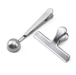 DFC0330 Coffee Scoop with Food Bag alligator Clip Set Multi Function Coffee <b>Measuring</b> <b>Spoon</b> Kit Coffee <b>Spoon</b> Tablespoon - Product Image 3