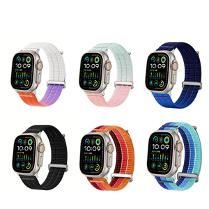 Correas de Reloj Inteligente Win-Win Personalizadas, Cómodas, Resistentes al Sudor, Ajustables, de Nailon, Compatibles con Apple Watch <span class=keywords><strong>Serie</strong></span> 8 de 41 mm - Product Image 2