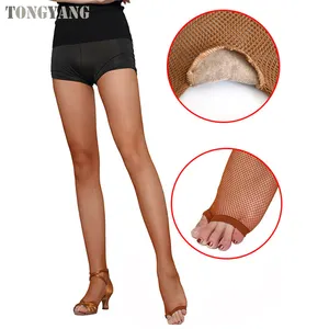 TONGYANG professionelle Damen Latein Tanz Strumpfhosen sexy Fischnetz Strumpfhosen Latein Tanz elastisch Slim Ofton Netz Strumpfhosen Strümpfe