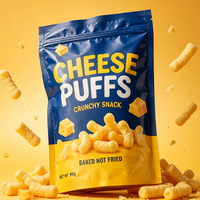 Offre Spéciale – Sachets refermables brillants personnalisés de qualité alimentaire avec fermeture éclair, résistants à l'humidité, pour le stockage des snacks