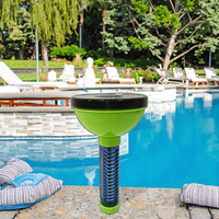 HILLBO Custom Size Solar Salt Chlorinator for Outdoor Swimming Pools Eco-Friendly Pool Water Treatment System