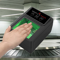 Lecteur d'empreintes digitales certifié FBI FAP60, 500 dpi, avec logo personnalisé disponible, pour projets gouvernementaux, design compact pour ordinateur de bureau