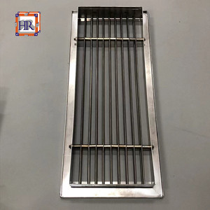 Hiện đại công nghiệp chất lượng cao hình vuông hình dạng tuyến tính khuếch tán đăng ký lưới thép không gỉ dễ dàng cài đặt cho Victorian - Product Image 3