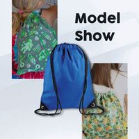 Sac à cordon étanche en nylon à sublimation avec logo personnalisé sac à dos en polyester avec logo sac à cordon pour sport et gym