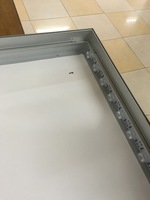 Afficheur LED en tissu double face SEG gratuit, bannière publicitaire, boîte lumineuse, boîte à lumière