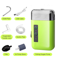 Pompe à air Pompe à eau Pompe à oxygène avec capteur Multi-Fonction Rechargeable Accessoires de pêche en plein air pour réservoir de pêche