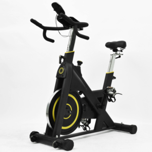 Bicicleta de Spinning Estacionaria para Gimnasio, Bicicleta de Ejercicio de Alta Resistencia con Volante de Inercia y Monitor LCD para Entrenamiento Cardiovascular - Product Image 2