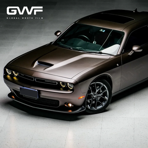 Film de protection de peinture PPF couleur marron mat effet flamme magique, auto-réparant en TPU, garantie 10 ans, pour covering automobile - Product Image 6