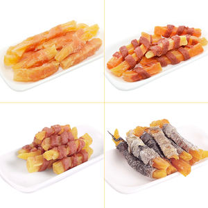 פרטי תווית מזון לחיות מחמד שונים עוף ברווז כבש עור דג בטטה כלב פינוקים טבעי כלב פינוקים חטיפים - Product Image 6