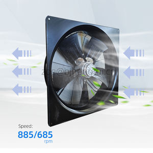 Ventilador axial de refrigeración ebmpapst W6D910-GA01-01 de 910 mm, 400 V CA, 2480 W, 5,4 A, 885 RPM para evaporadores y condensadores de aire acondicionado - Product Image 3