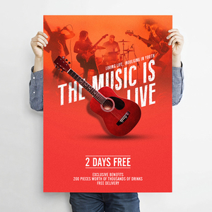 Póster Impreso Personalizado de Alta Definición para Eventos/Películas/Conciertos/Actividades Empresariales - Impresiones Artísticas de Pósters - Product Image 1