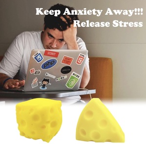 Jouet de pression en forme de <span class=keywords><strong>fromage</strong></span> carré, créatif, anti-stress, nouveauté transfrontalière - Product Image 4