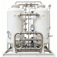 Generator Oksigen PSA Industri Mesin Produksi Oksigen di Tempat dengan Kontrol Otomatis PLC untuk Sistem Ozon Air Limbah Akuakultur