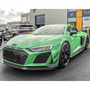 Canards latéraux de pare-chocs avant en fibre de carbone sèche de style GT RWD pour Audi R8 Gen2 2020-2024 - Product Image 2