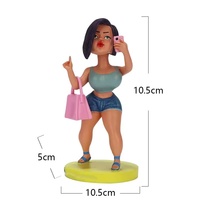 Figurine d'action personnalisée pour femme, figurine d'action, Bobblehead Q Version dessin animé, jouets à collectionner, figurine d'action en résine Bobblehead