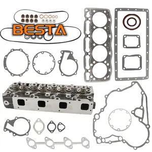 . Kepala silinder lengkap dengan Kit Gasket penuh untuk Kubota V1505 V1505 V1505T V1505E