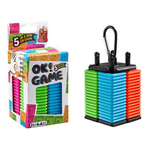 Nuevo Rompecabezas Portátil <span class=keywords><strong>de</strong></span> Plástico Gomoku, Juego <span class=keywords><strong>de</strong></span> <span class=keywords><strong>Mesa</strong></span> Educativo para Colgar en la Pared, Juego Interactivo para Padres e Hijos <span class=keywords><strong>de</strong></span> 5 a <span class=keywords><strong>7</strong></span> <span class=keywords><strong>Años</strong></span> - Product Image 1