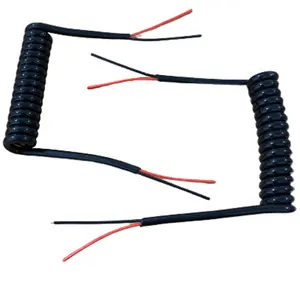 Multi-specifica nucleo in rame lucido molla filo cavo di alimentazione a spirale cavo per apparecchiature elettriche fili cavi e Cabl