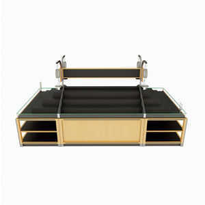 Étagère de supermarché personnalisable pour légumes frais, présentoir de fruits et légumes avec balance - Product Image 2