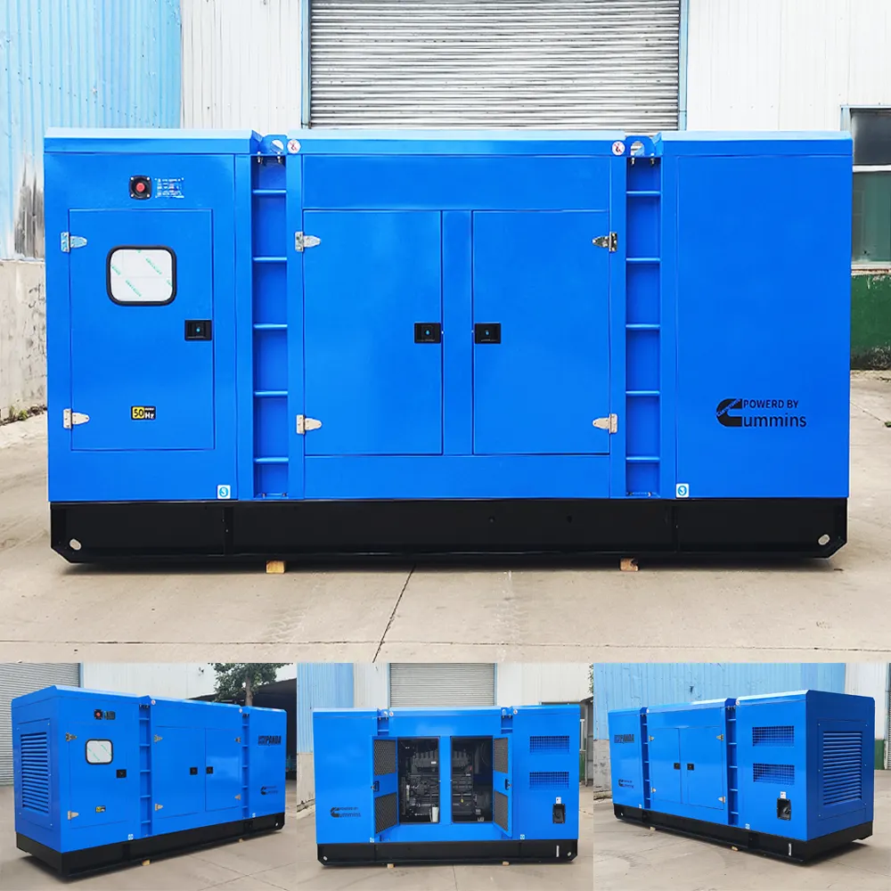 Fabrikanten Verkopen Grote Diesel Generator Set 400kva 500kva 600kva Stille Generator Diesel 100kw