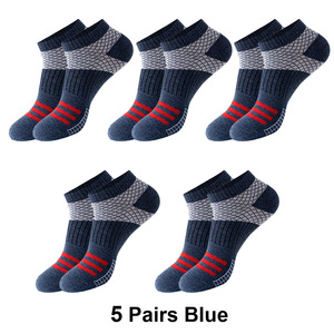 Người Đàn Ông Của Thể Thao Chuyên Nghiệp Chạy Vớ Khăn Dưới Chống Trượt Và Dày Gót Chân Chống Ma <span class=keywords><strong>S</strong></span>át Vớ Ngắn - Product Image 4