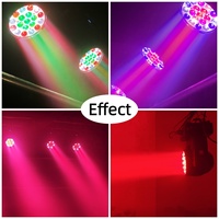 Luz de Escenario con Cabeza Móvil RGBW LED de 19x15W, Zoom Wash, DMX512 para Fiestas, Bodas, DJ, Club, Discoteca, Conciertos en Vivo, Iluminación
