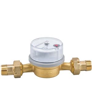 เครื่องวัดน้ำทองเหลืองเจ็ทแบบเดี่ยวกลไกมาตรวัดน้ำแบบดิจิตอลปรับแต่งได้ - Product Image 2