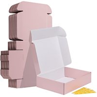 Cajas de Embalaje de Cartón Corrugado Plegables con Impresión de Logotipo Personalizado, Cajas de Regalo para Envíos Seguros