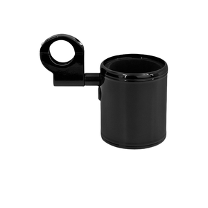 Pièces de moto, porte-gobelet noir pour moto, porte-bouteille d'eau, porte-gobelet réglable, adapté à la plupart des modèles Harley - Product Image 1