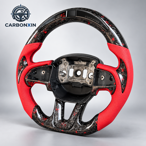 Volant personnalisé en fibre de carbone pour Dodge Charger Challenger Durango Demon SRT Journey RT Viper Ram TRX SXT Hellcat Scat Pack - Product Image 4