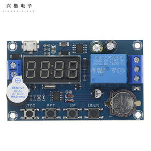 รีเลย์หน่วงเวลา 10A 250VAC 30VDC ขั้วต่อแบบสกรู 5VDC อินพุตพร้อมจอแสดงผลดิจิตอลสำหรับการควบคุมเวลา 24 ชม. - Product Image 3