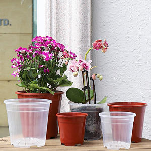 Pot bibit transparan Diameter besar, Pot kontrol akar bernapas dipertebal untuk taman <span class=keywords><strong>Phalaenopsis</strong></span>, khusus untuk taman - Product Image 3