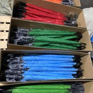 LS09 ombrelli pendenti colorati con Logo personalizzato pittura artistica Street Decorative Patio ombrello controllo manuale antivento adulti - Product Image 5