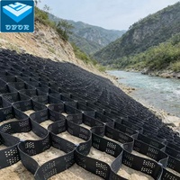 Géocell en HDPE pour le renforcement des murs de soutènement, la stabilisation des pentes, la confinement du sol, le contrôle de l'érosion, les applications de construction routière