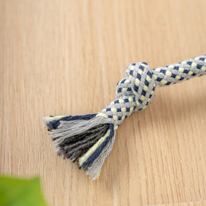 Fabricante al por mayor masticar perro cuerda juguetes azul - Product Image 6