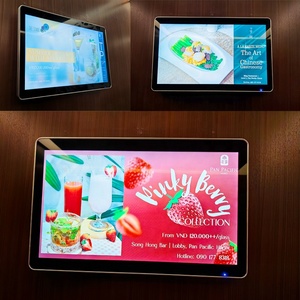 18.5/21.5/24/27 inch Treo Tường Gắn <span class=keywords><strong>LCD</strong></span> hiển thị cảm ứng điện dung màn hình máy tính <span class=keywords><strong>Android</strong></span>/Windows Wifi USB SD Sim thẻ VGA - Product Image 1