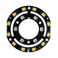 Accessoire de caméra de sécurité CCTV personnalisé 2835, panneau de vision nocturne infrarouge et lumière blanche, carte à double spectre PCBA IR 850nm 940nm