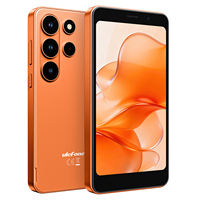 Teléfono Inteligente Ulefone Note 22 4G, Pantalla Mini de 5 Pulgadas, Teléfono Móvil Android 16, Desbloqueo Facial, 3 Tarjetas SIM, Batería Extraíble, Teléfono Económico