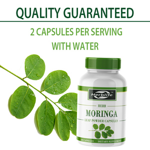Extrait de feuilles de Moringa OEM/ODM, 120 capsules pour 60 portions par flacon |   Complément alimentaire à base d'extrait de feuilles de Moringa végétalien - Product Image 4