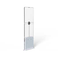 Puerta de Seguridad RFID de 13.56mhz, ISO15693 HF 3D, Lector de 100000 Registros, WIFI/Ethernet/USB/RS232, Sistema Antirrobo EAS +AFI para Bibliotecas y Tiendas
