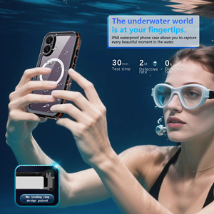 GScase 360 Full Coverage Wireless Charging IP68 Grade Waterproof case pour iphone 17 Pro Max case - Product Image 3