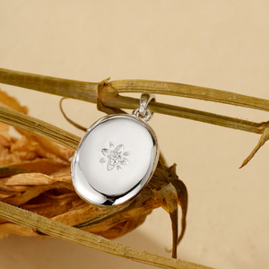 925 кулон в виде звезды из стерлингового серебра с цирконием - Product Image 6