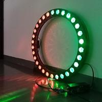 Nouveauté : Lumière circulaire LED RGBW 4-en-1 30x15W DMX512, lumière décorative de scène pour mariage, DJ, spectacle