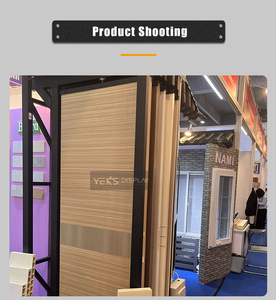 YEKS Présentoir coulissant en bois entièrement personnalisable, mécanisme coulissant multifonctionnel et écologique pour salle d'exposition - Product Image 2